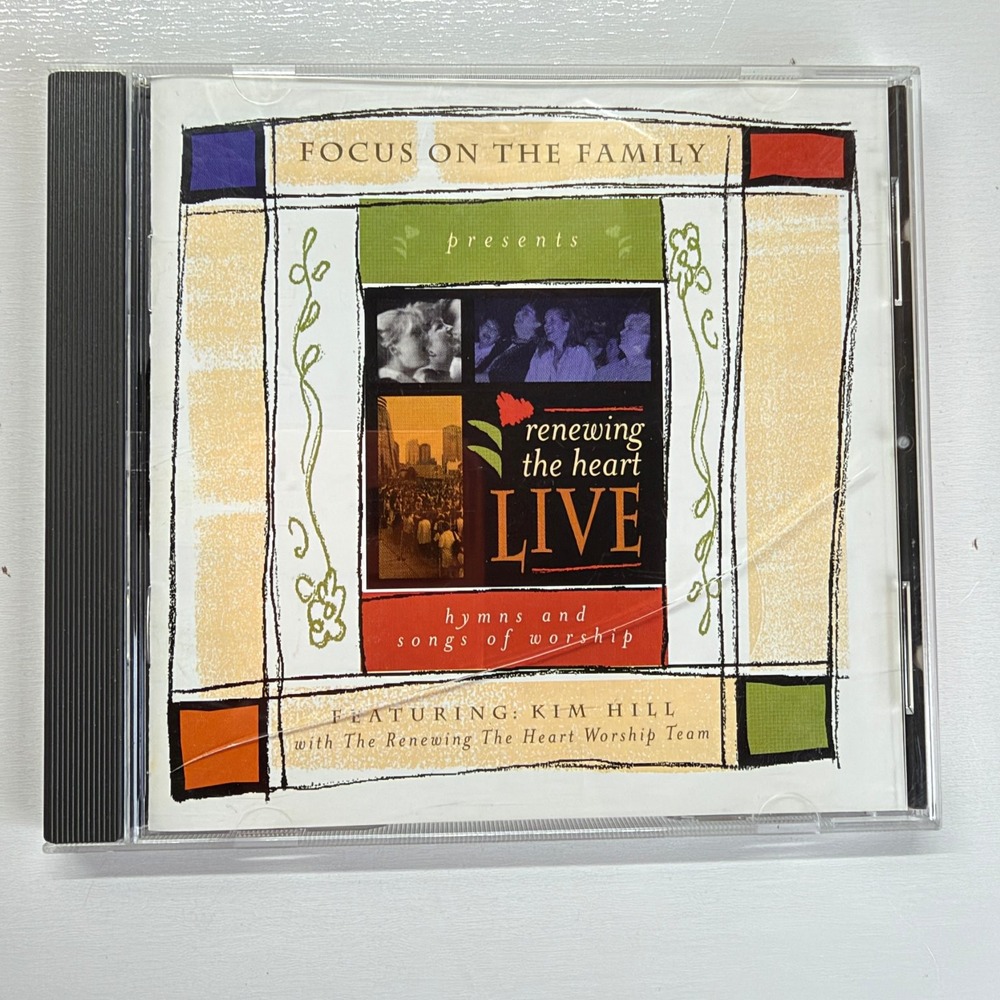 Kim Hill – Renewing The Heart Live CD 1998 Christian Worship Star Song